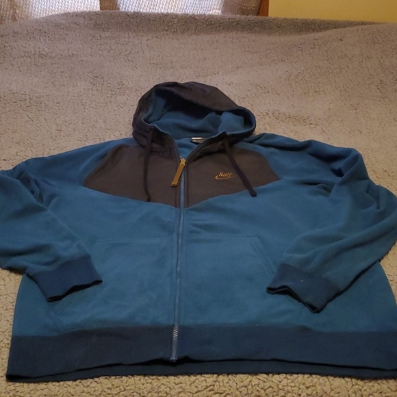 Nike Other - Nike Fleece jacket mens XL Blue New condition